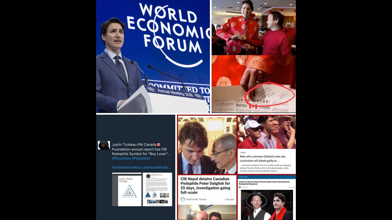 Justin Trudeau And His symbols