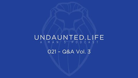 021 - Q&A Vol 3