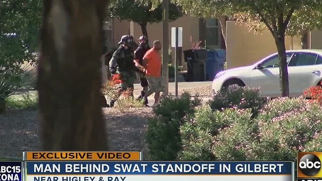 Robbery suspect identified after SWAT situation in Gilbert