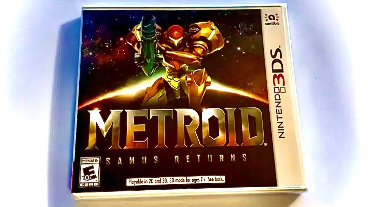 Metroid: Samus Returns - NINTENDO 3DS - AMBIENT UNBOXING