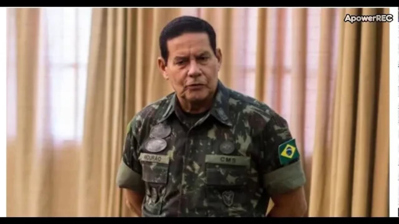 GENERAL Mourão: Nossa missão é restaurar e reerguer a nossa pátria