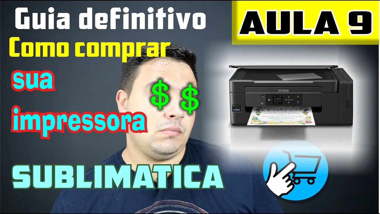 Curso completo Sublimação Nasus ink - O jeito certo de comprar sua impressora sublimática - AULA 9