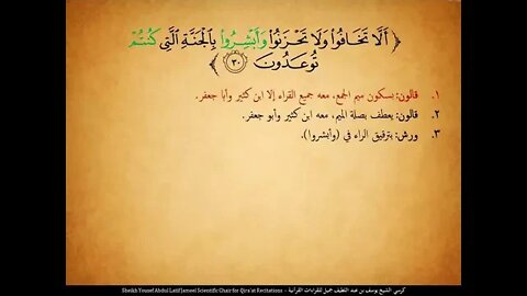 192 ‏‏الربع المائة واثنان وتسعون وقيضنا لهم قرناء