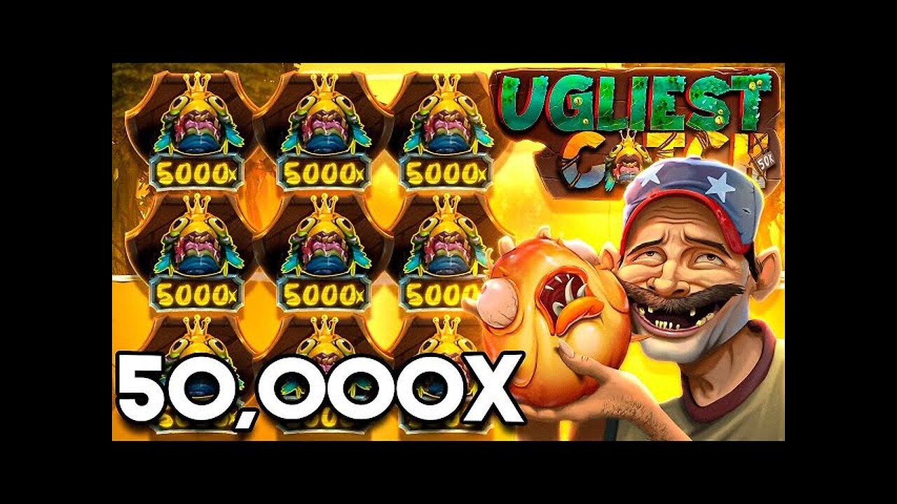 UGLIEST CATCH! HE HIT THE CRAZIEST 50,000X MAX WIN EVER ON