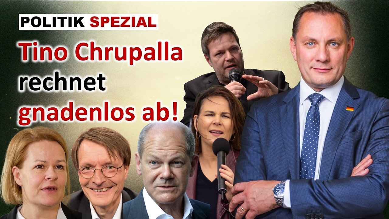 Tino Chrupalla rechnet gnadenlos mit der Ampel ab!