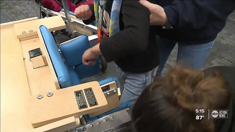 Police association gives gift to student