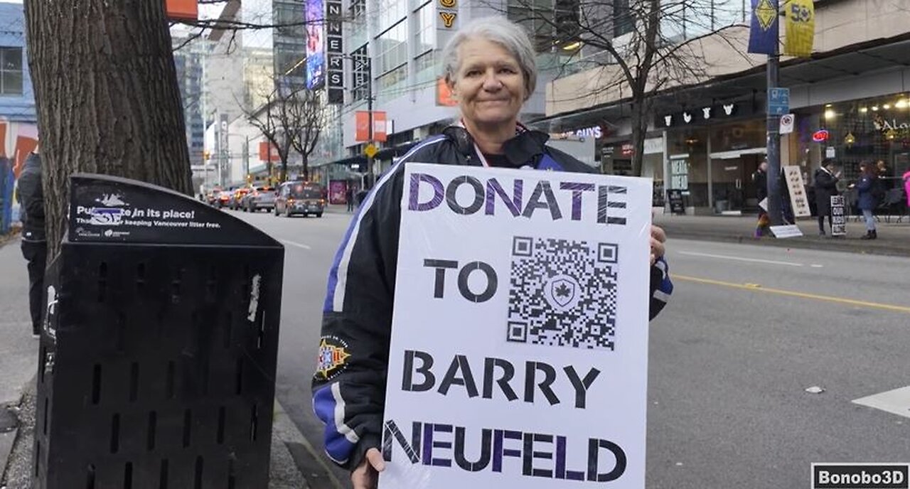 Support for Barry Neufeld at Vancouver Rally & Fundraiser