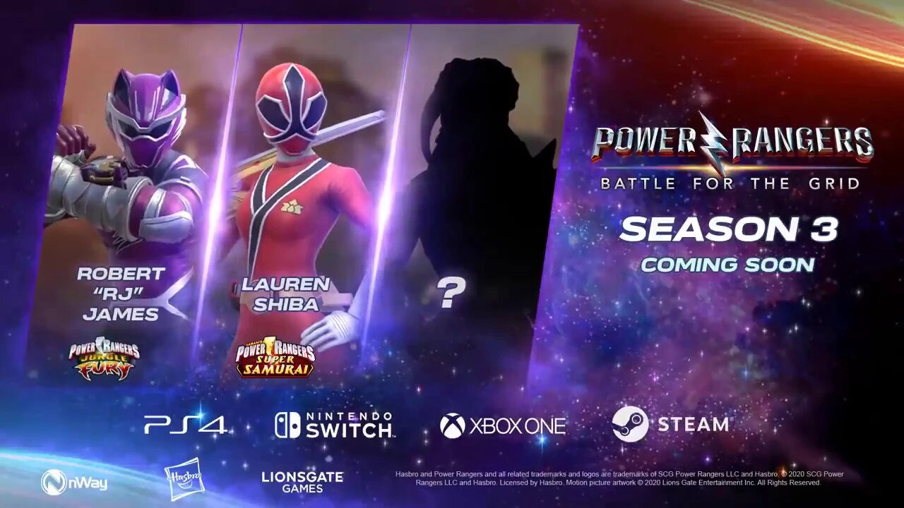 Power Rangers: Battle for the Grid - Season Three Reveal 『パワーレンジャー』：グリッド