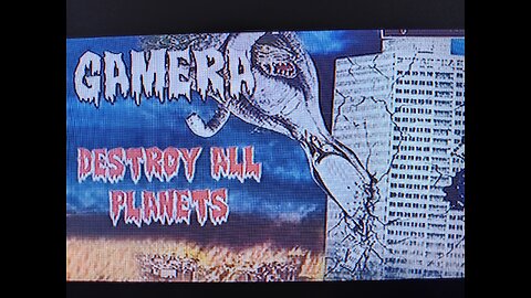 T-RO'S TOMB MOVIE MAUSOLEUM (Destroy All Planets) Gamera )