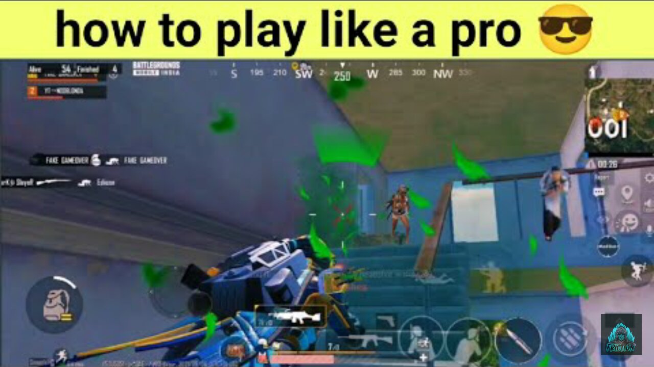 how to play like a pro || or noob || bgmi rush gameplay || with epic shoots || i am very Lucky