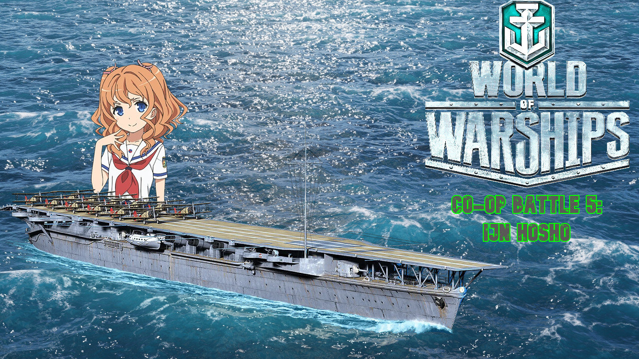 World of Warships Co-op battle 5: IJN Hosho