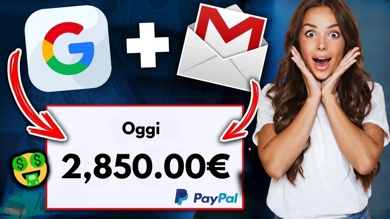 Guadagna 500€/Giorno Usando Google e Gmail - Come fare Soldi Online 2022