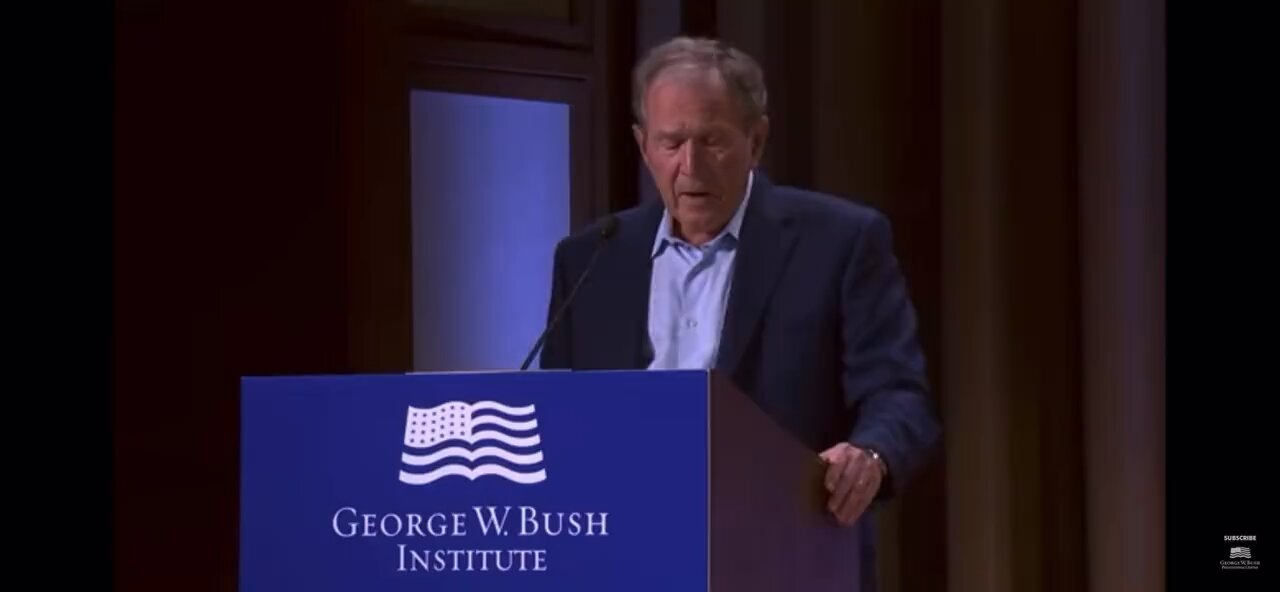 George Bush finally owns up to his war crimes