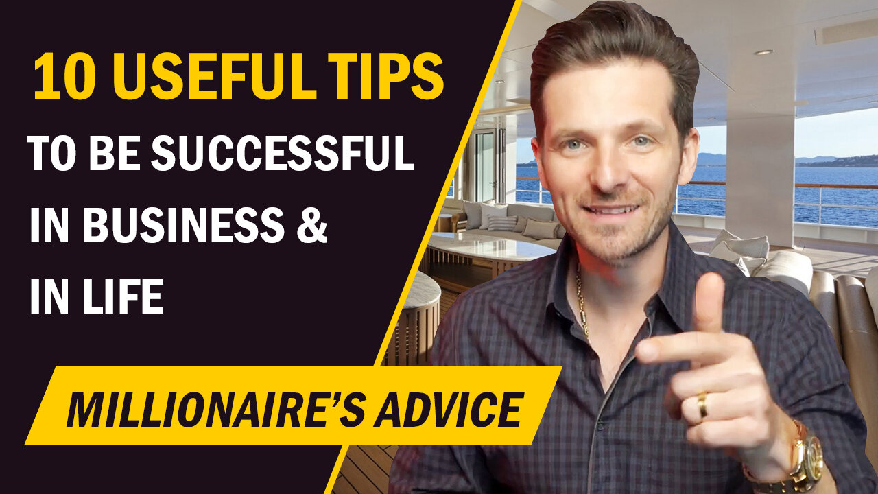 MILLIONAIRE MINDSET | 10 Tips Habits To Be Financially Successful In Business and In Life Advice