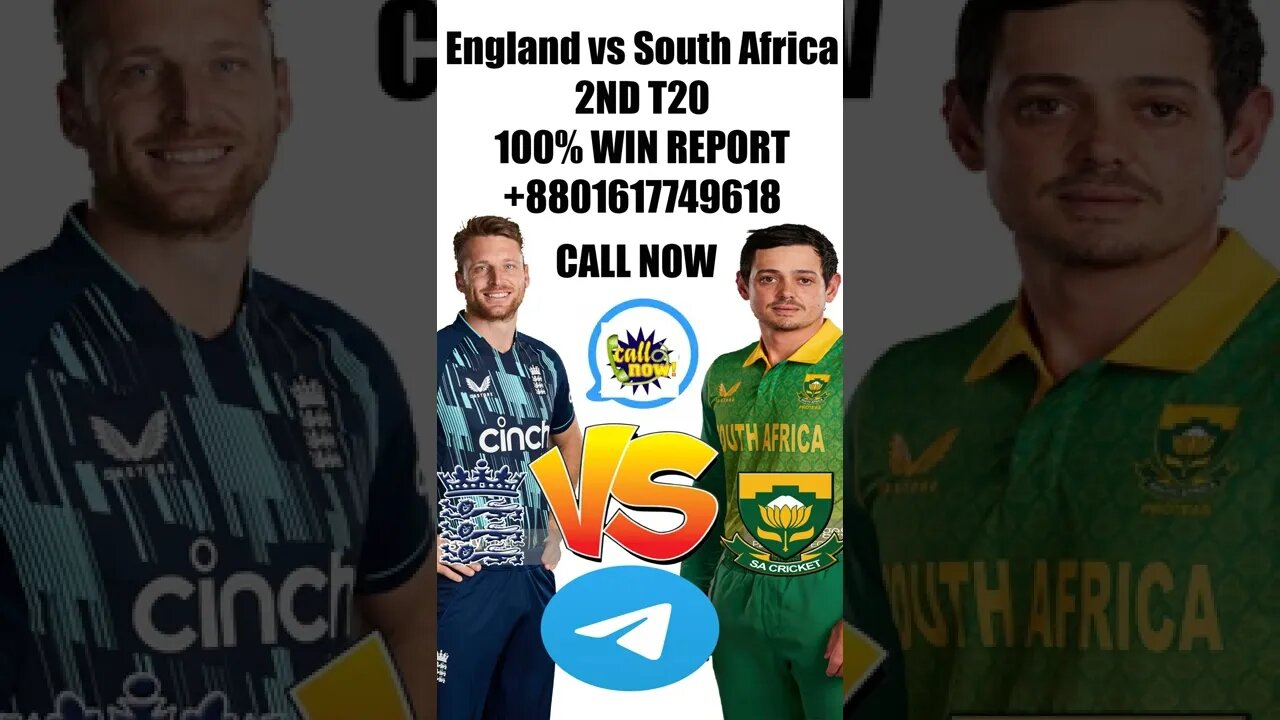 England vs South Africa t20 win report, eng vs sa 2nd t20 match prediction , 100% win report