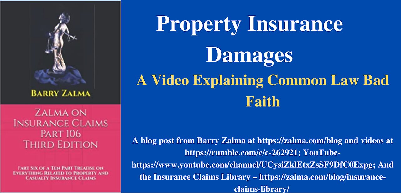 Property Insurance Damages