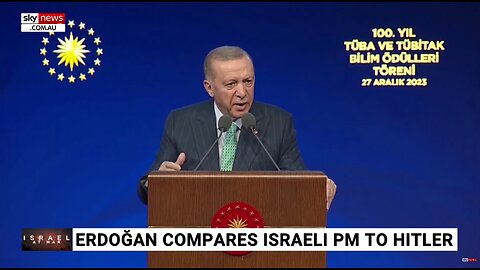 The pot [Erdogan] calling the kettle [Netanyahu] the black