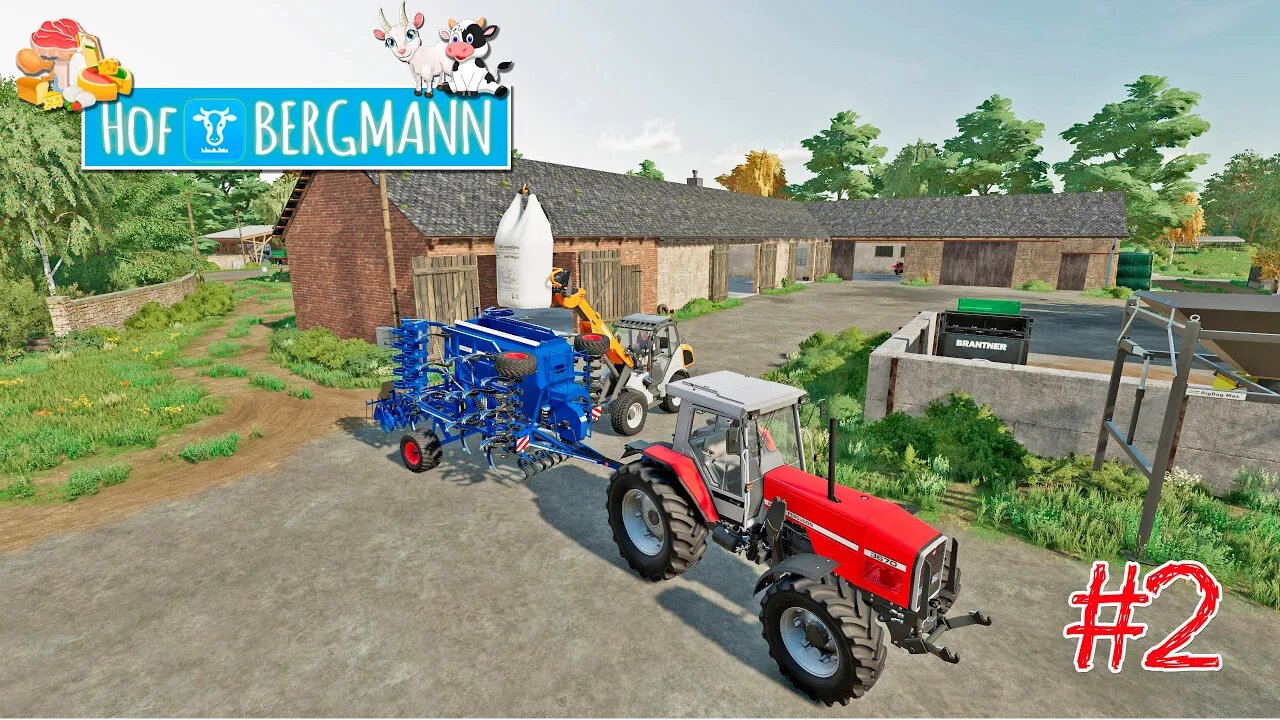 FS22 | NUEVA TEXTURA DE LA CAL Y VENDIENDO #2 | HOF BERGMANN BETA1 1.0.0 | Gameplay español PC