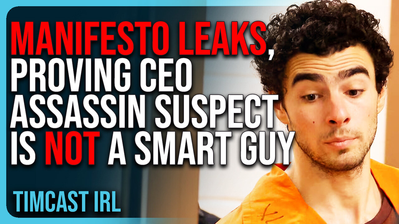 MANIFESTO LEAKS, PROVING CEO Assassin Suspect Is NOT A Smart Guy