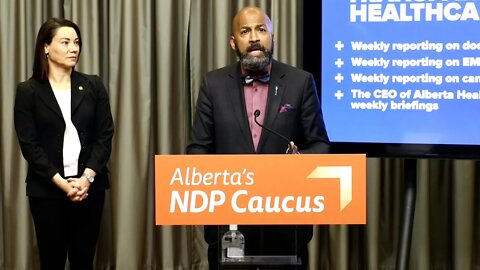 Alberta NDP wants more accountability, transparency from Health Minister - May 25, 2022 - Naveen Day