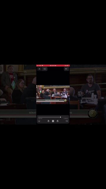 Testimony at the capital