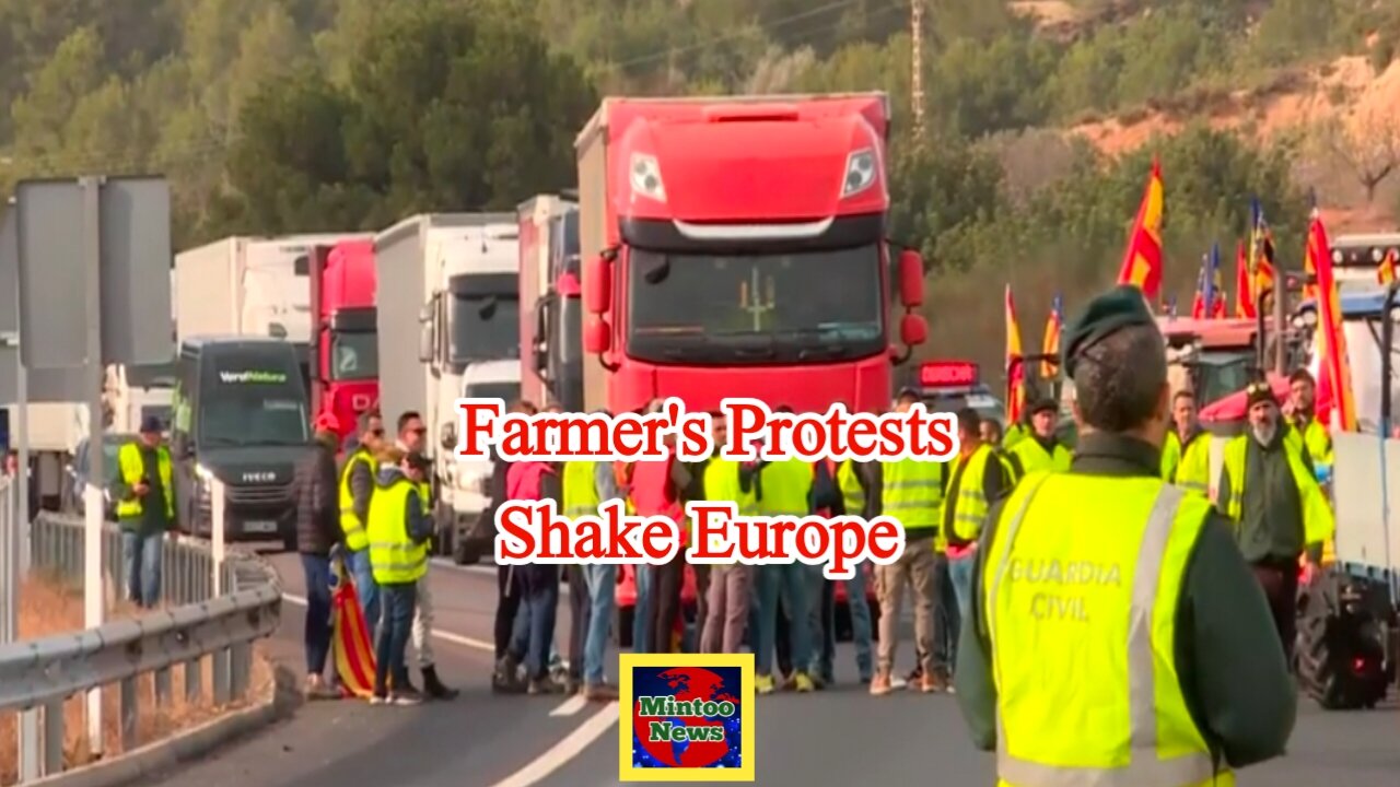 Italian farmers head to Rome in tractor convoy as anger spreads