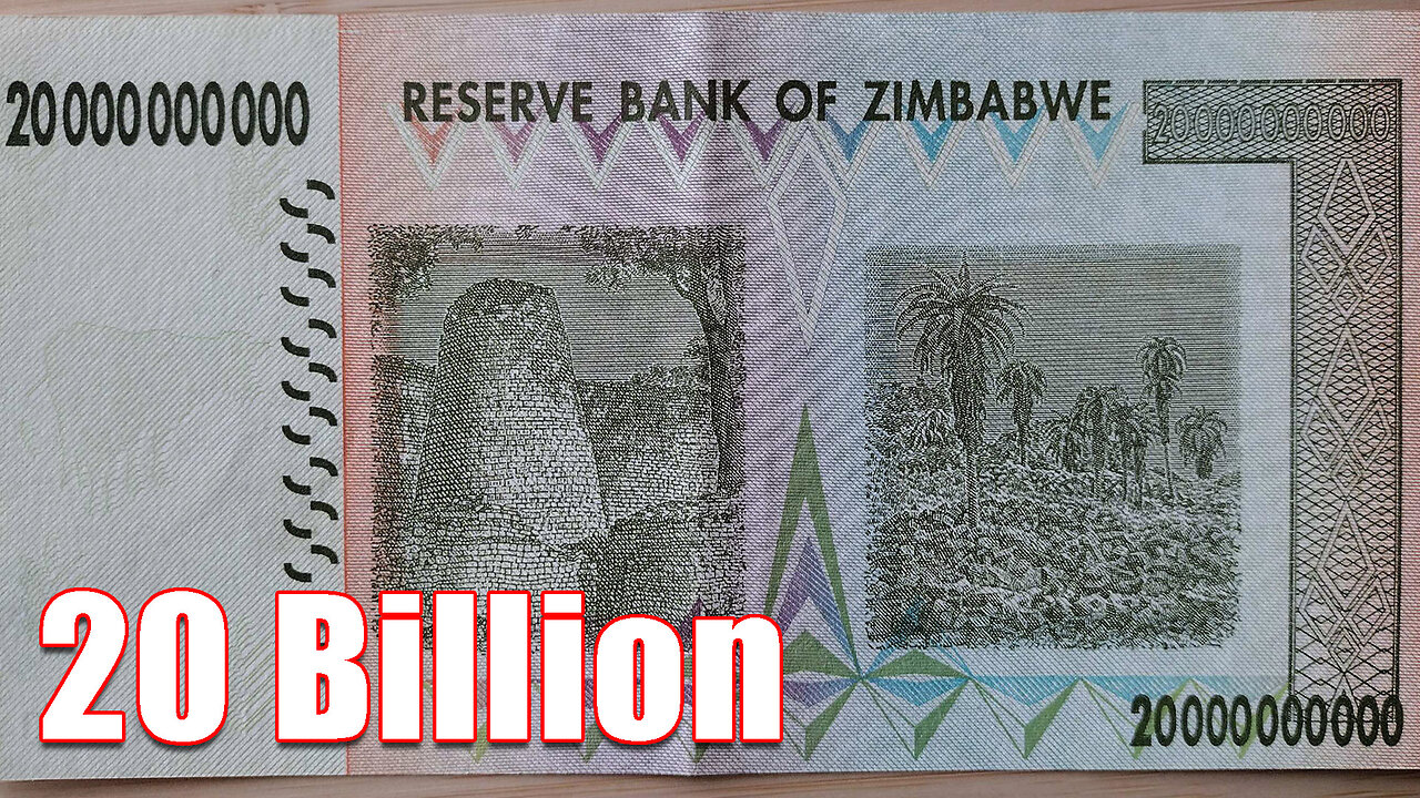 The $20 BILLION Zimbabwe Note