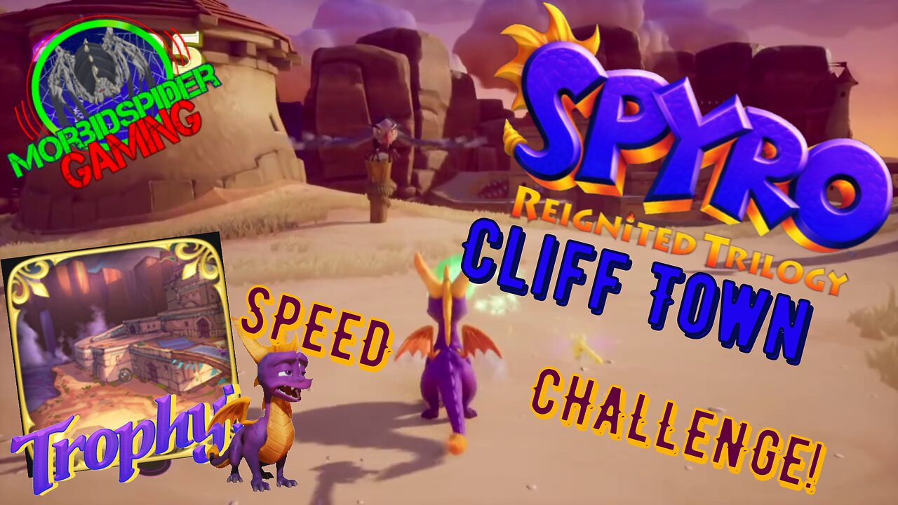 Spyro Reignited Trilogy Speed Challenge: Cliff Town