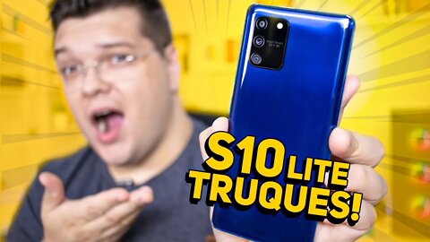 O S10 LITE FAZ TUDO ISSO! E você NEM SABIA! Vem CONFERIR!