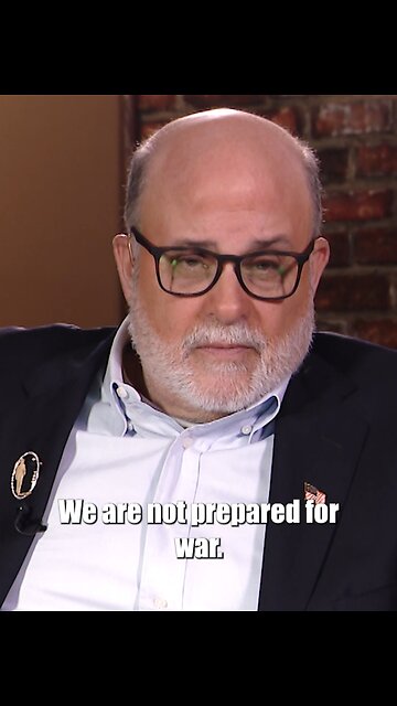 We Are Not Prepared for War