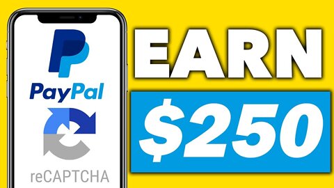 Earn 250$ FREE PayPal Money for Captcha Typing Job | Best Captcha Earning Site