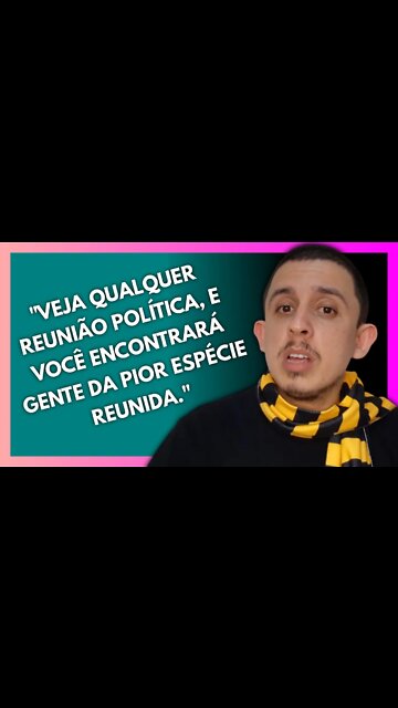 A política ATRAI e ELEGE os PIORES #Shorts | QuintEssência