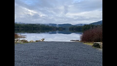 Nanton Lake. Powell river, BC, Canada.