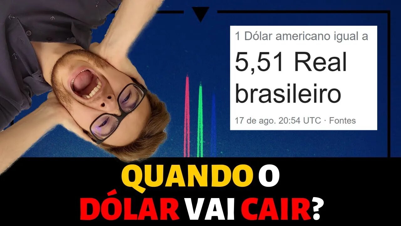 QUANDO O DÓLAR VAI CAIR E FICAR MAIS BARATO?