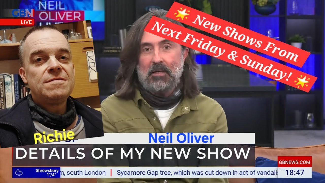 New Neil Oliver Shows, Coming Soon!