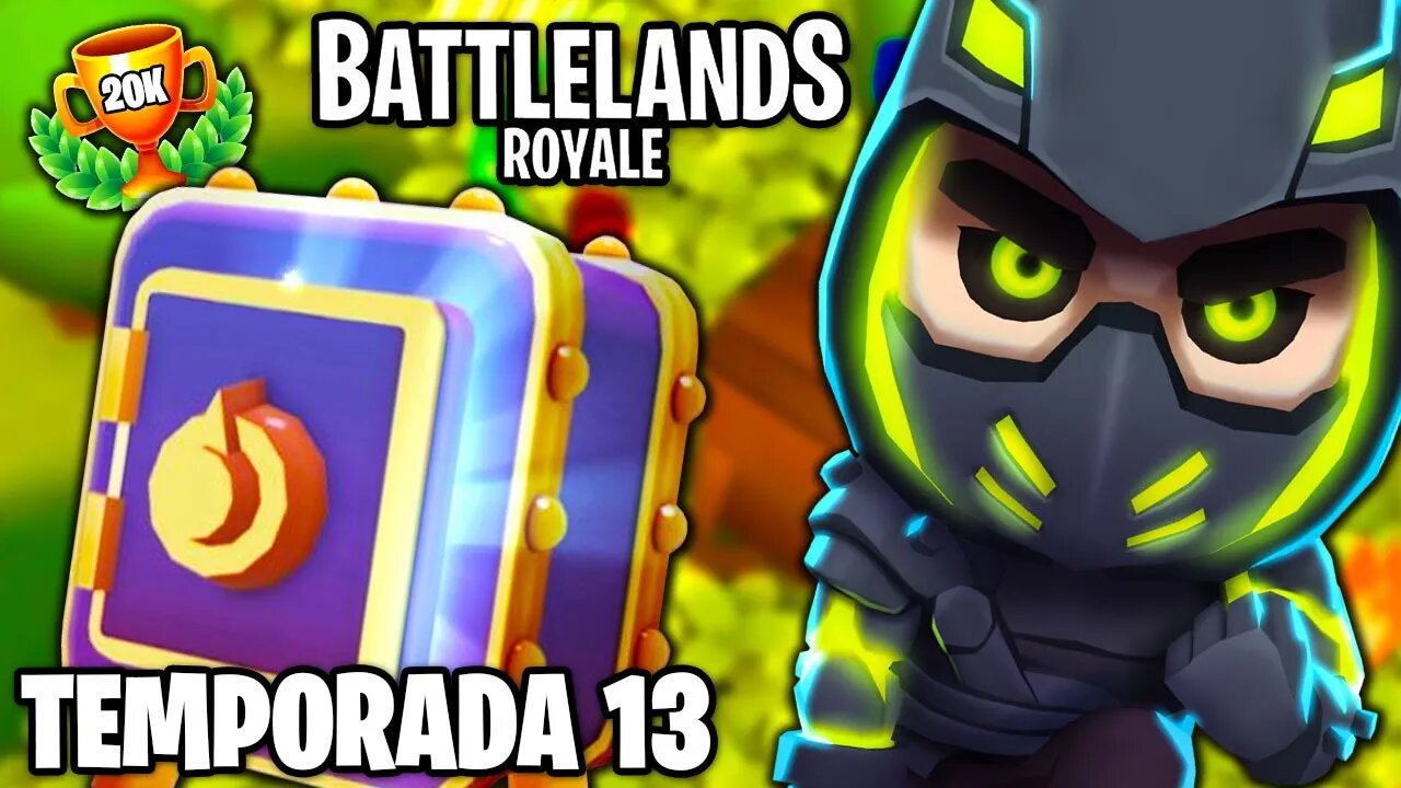 20 Mil Troféus e Caixa de Batalha da Temporada 13 do Battlelands Royale