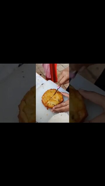 #spoonsofspices \nDish : ulta vadapav near pal RTO\nPrice : 35/- #fyp #foryou #foodies #food