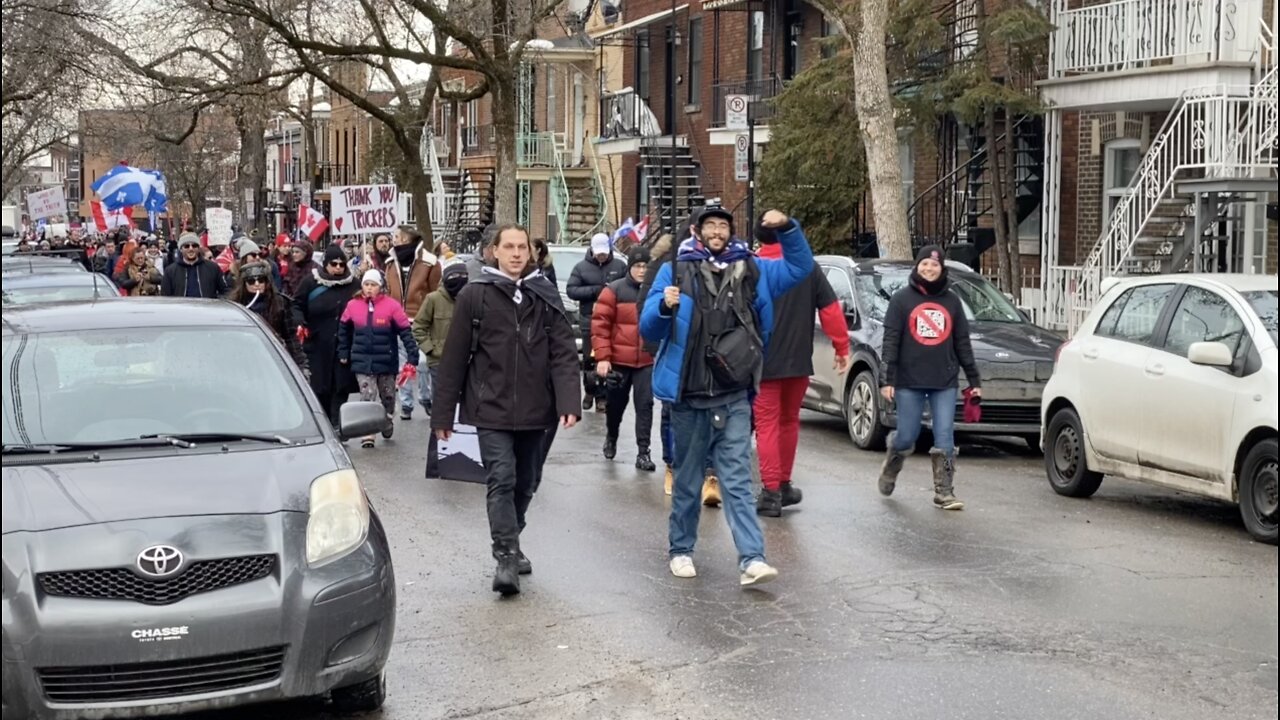 Manif Montréal - 12 février 22