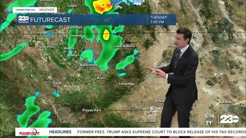 23ABC evening weather update October 31, 2022