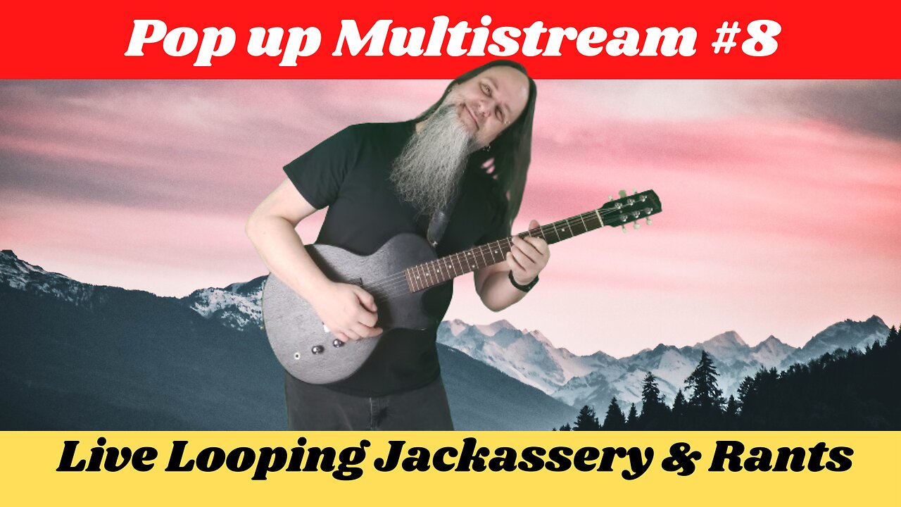 G.K. Mack Live Looping Jackassery & Rants Pop up Multistream #8 #Livelooping #Jackassery