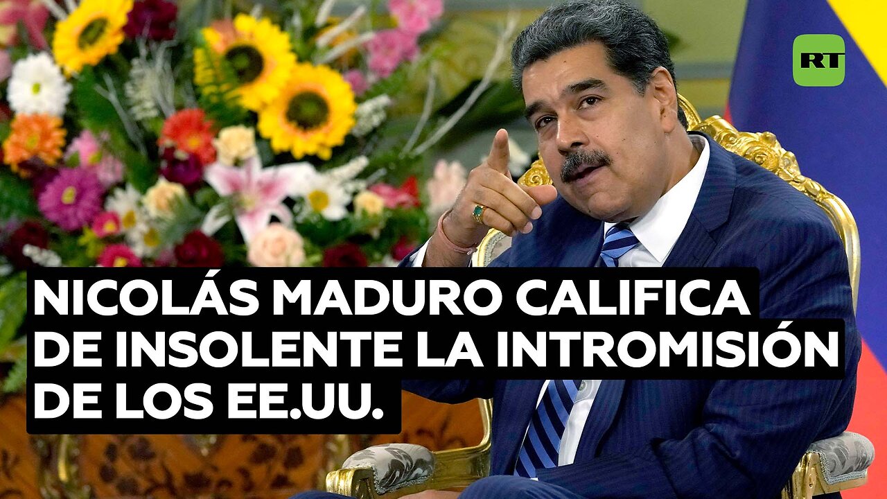 Maduro rechaza la "intromisión insolente" de EE.UU. en litigio territorial con Guyana