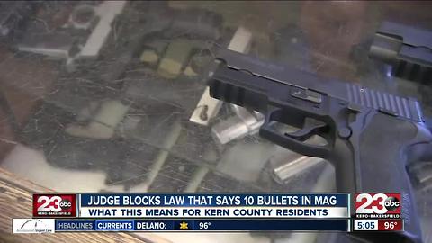 Judge blocks CA gun law; What happens now?