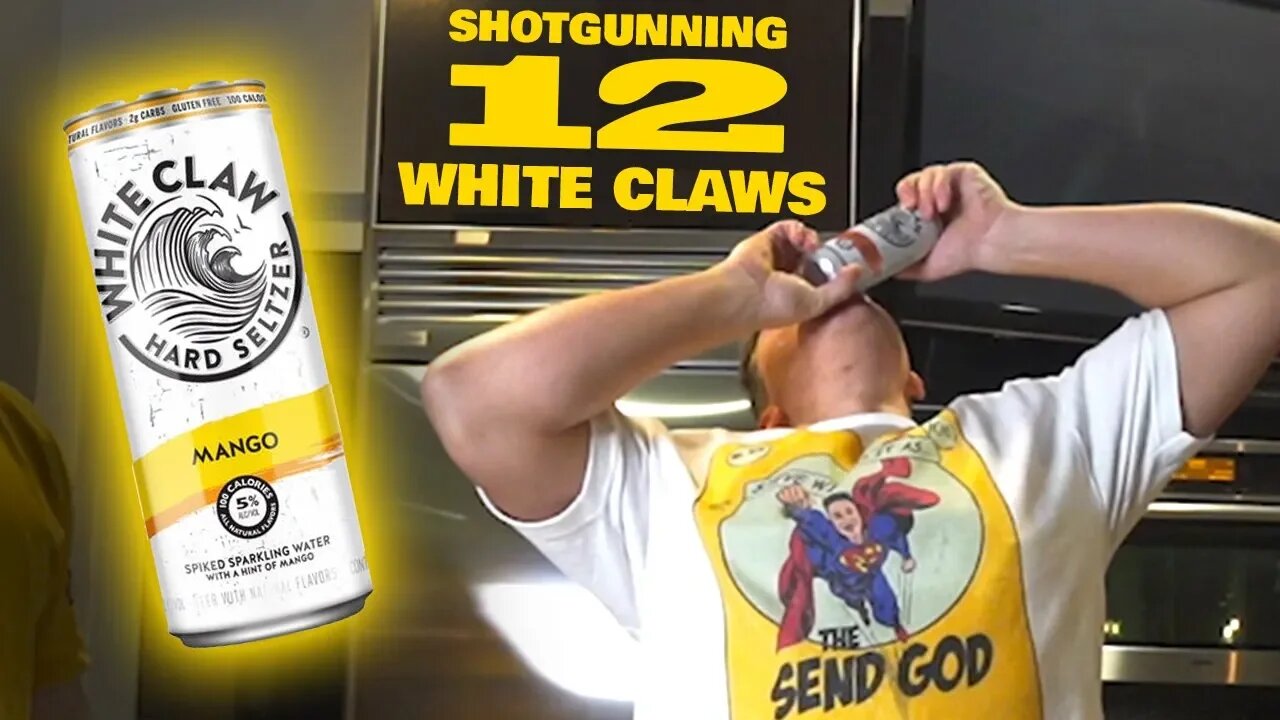 White Claw Challenge! - Deleted Stevewilldoit Video