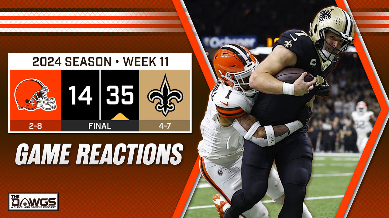 Browns vs Saints: Game Reactions - Taysom Hill Dismantled the Browns