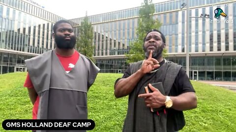 GMS HOLLAND DEAF CAMP & EDIFYING WOMAN ABOUT ISRAELITE HERITAGE PRT 1