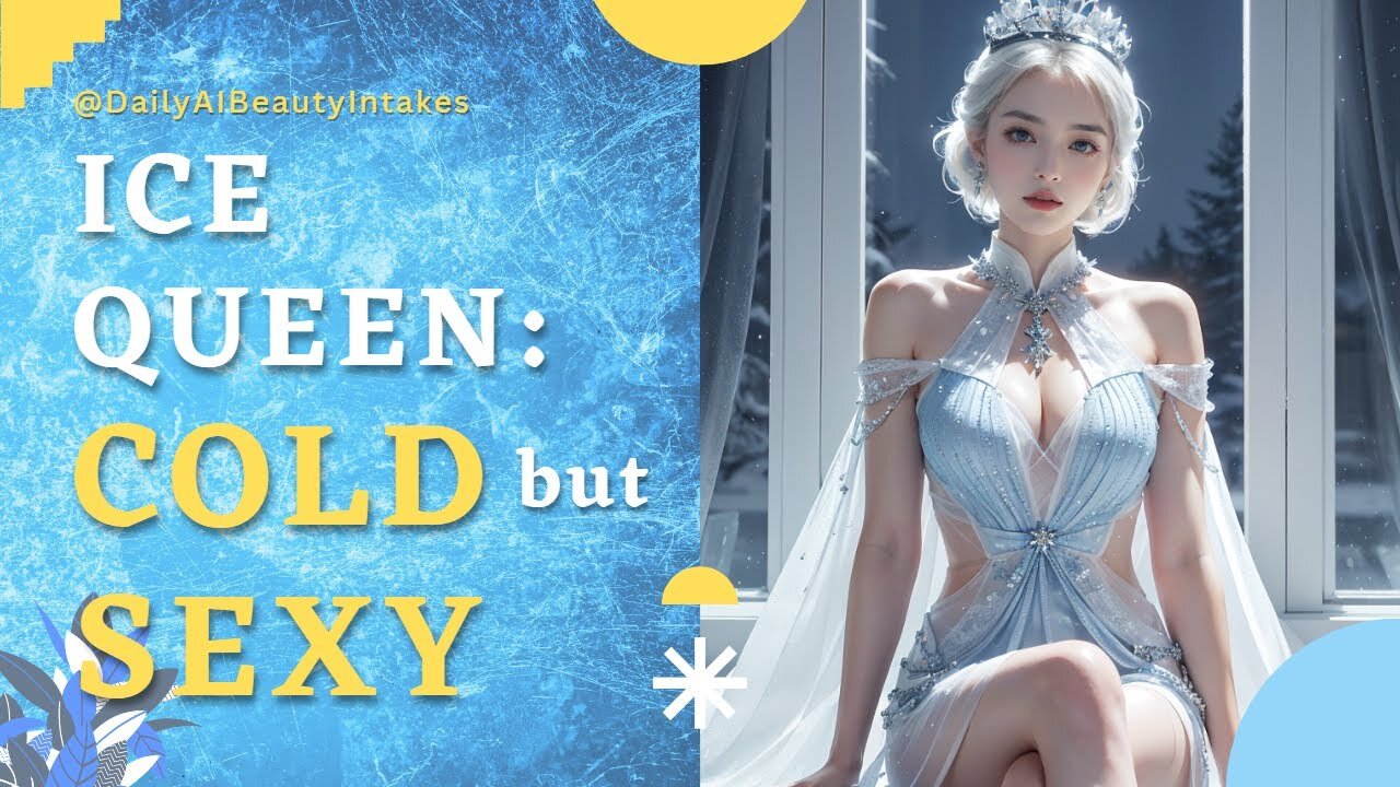 4K AI Lookbook - Ice Queen: Cold but Sexy and Hot