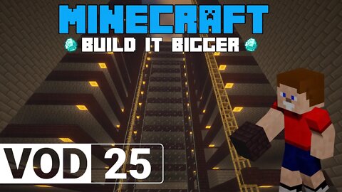 Minecraft VOD 25 - Pick Up Some Blocks & HELP