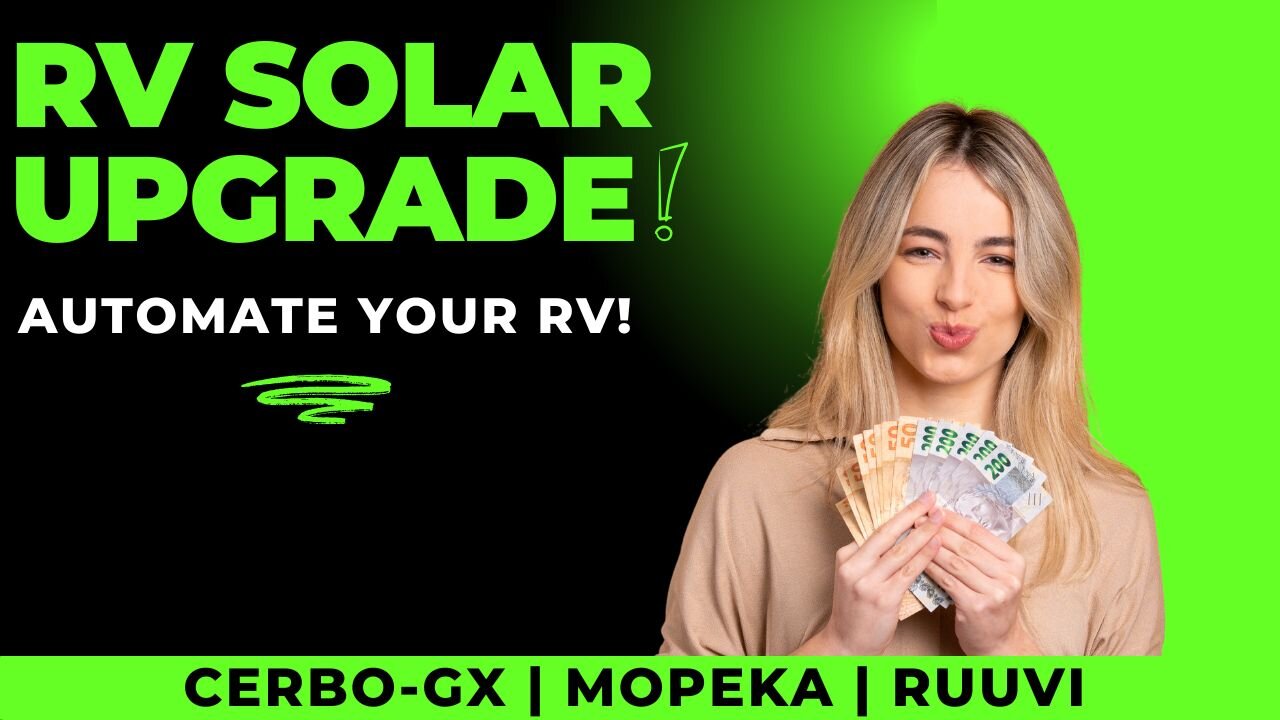 RV Solar Upgrade | Cerbo GX | Mopeka | Ruuvi