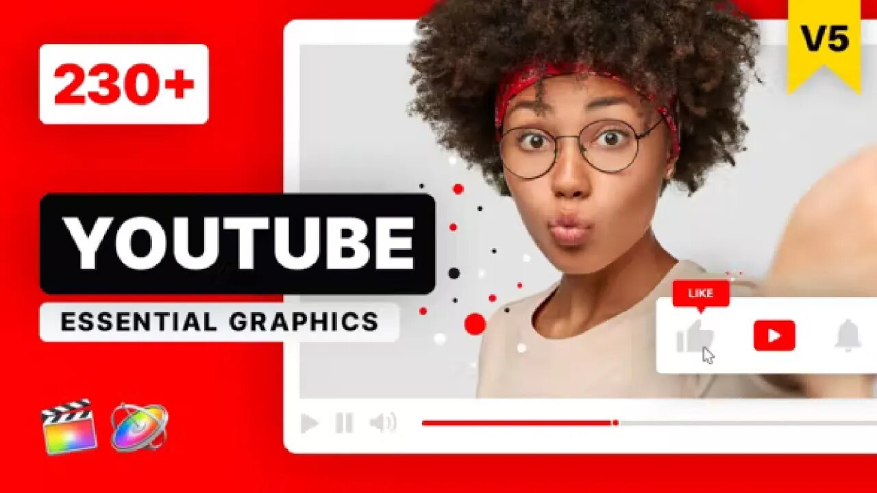 Youtube Essential Library | Final Cut Pro X | After effects templates download