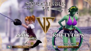 Amy (Âmesang) VS Rottytops (SabreWolf214) (SoulCalibur™ VI: Online)